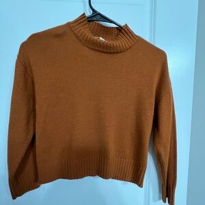 Chelsea & Violet Girls Dark Orange Sweater - Medium